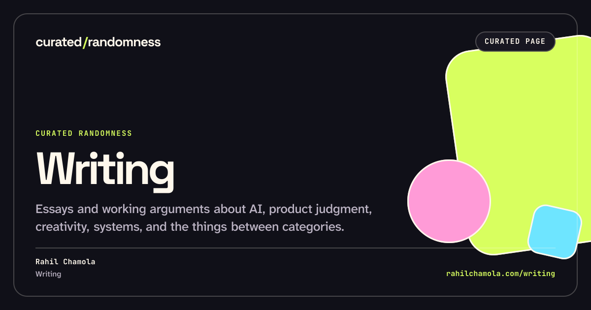 Whole work share artwork for Writing, landscape format in dark theme.